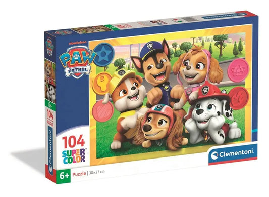 Puzzle 104 SuperKolor Psi Patrol