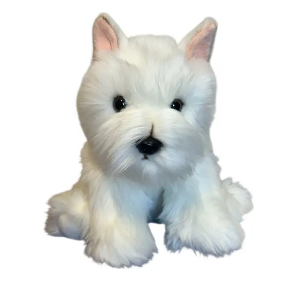 Pluszowy pies west terrier siedzący 30cm