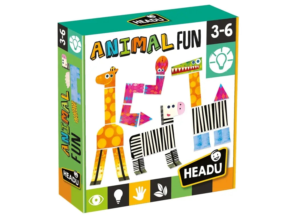 HEADU Zabawne zwierzaki wiek 3-6
