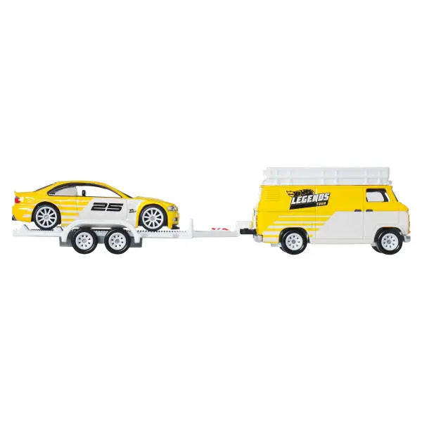 Hot Wheels Premium - Team transport z lawetą