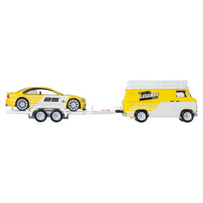 Hot Wheels Premium - Team transport z lawetą