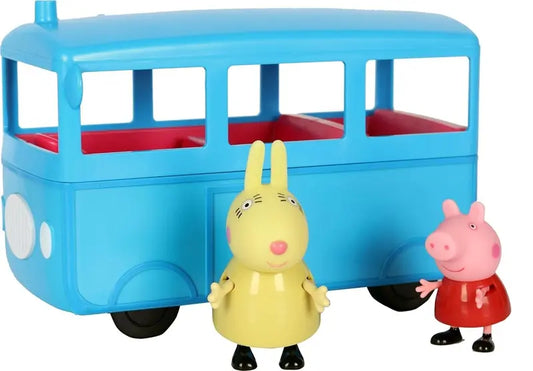Świnka Peppa - Autobus szkolny z dźwiękiem + 2 figurki