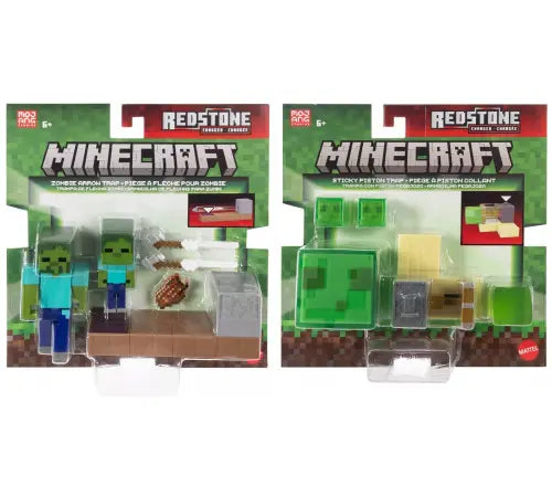 Minecraft pułapka - 2 wzory