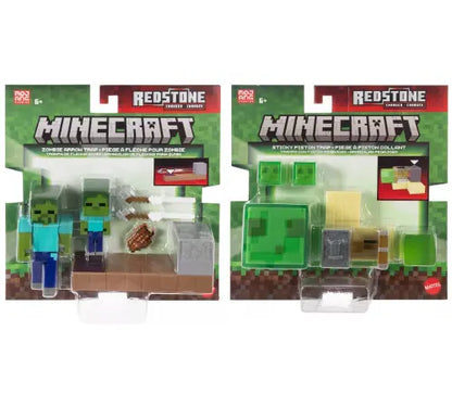 Minecraft pułapka - 2 wzory