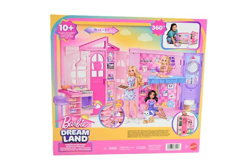 Barbie Weekendowy domek dla lalek JMD27 /2