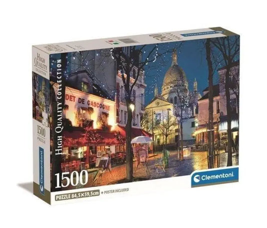 Puzzle 1500 Compact Paris Montmartre