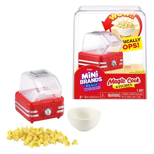 Mini Brands Magic Cook Maszyna do popcornu