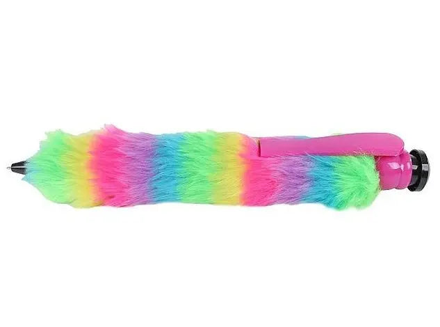Długopis puszysty tęczowy jumbo 28cm 591149 79411