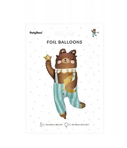 Balon foliowy - Miś - 72x104cm
