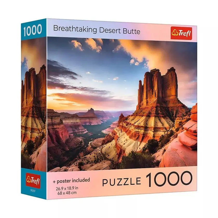 Puzzle 1000 el. USA Colection, Breathtaking Desert Butte