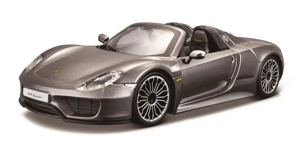 Porsche 918 spyder grey 1:24