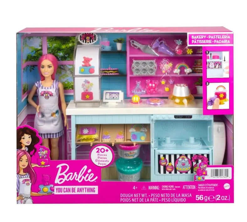 Barbie Cukiernia zestaw + lalka