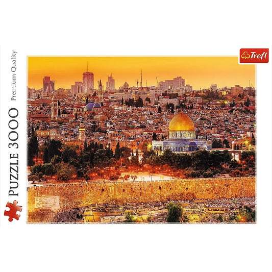 PUZZLE Dachy Jerozolimy. 3000 elementów