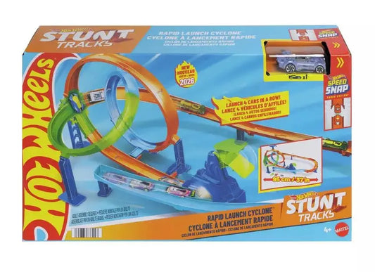 Hot Wheels tor wyścigowy Rajdowy cyklon