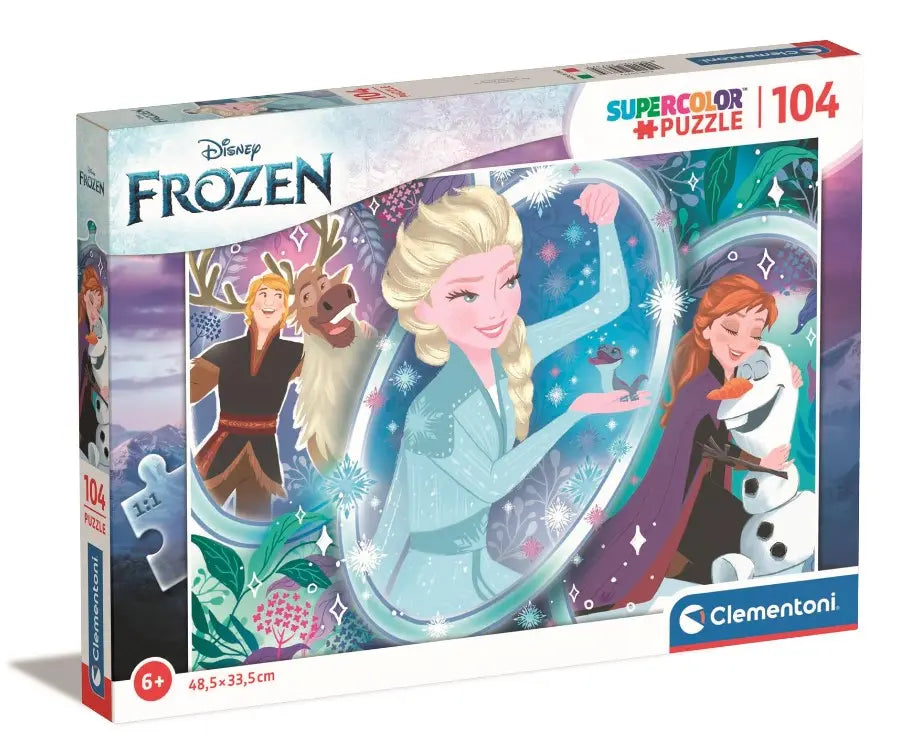 Puzzle 104 superkolor frozen 2