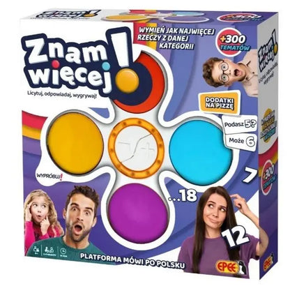 Znam więcej elektroniczna gra familijna