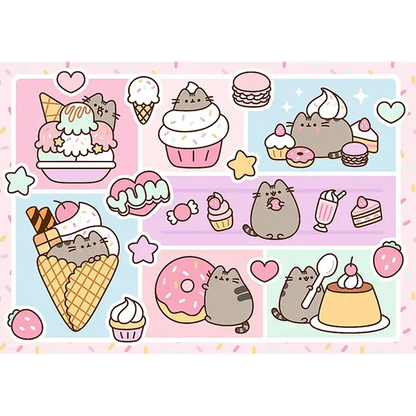 Puzzle 1000 el, Słodki Pusheen
