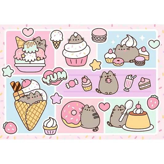Puzzle 1000 el, Słodki Pusheen
