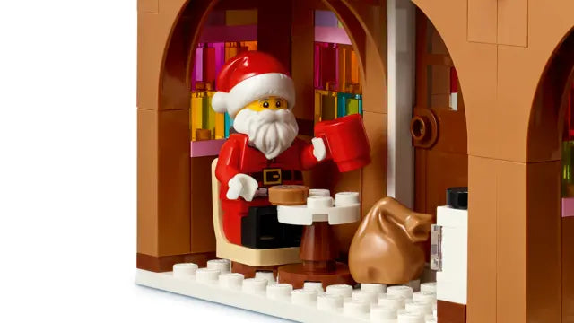 Lego Iconic - Świąteczna chatka z piernika