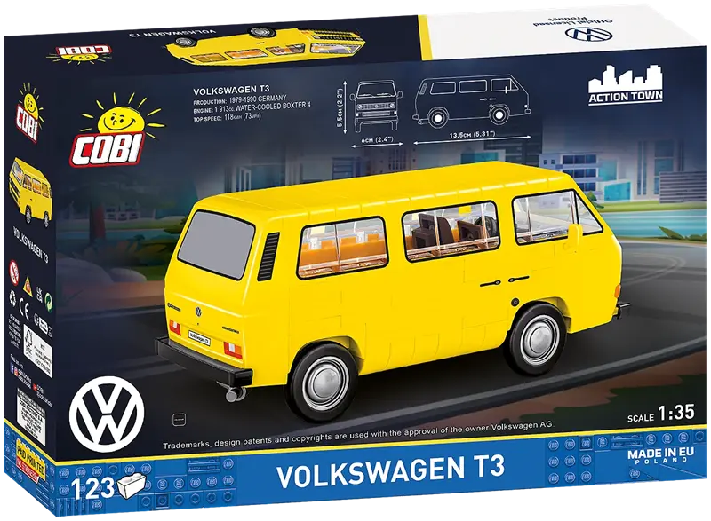Klocki Volkswagen T3 123el