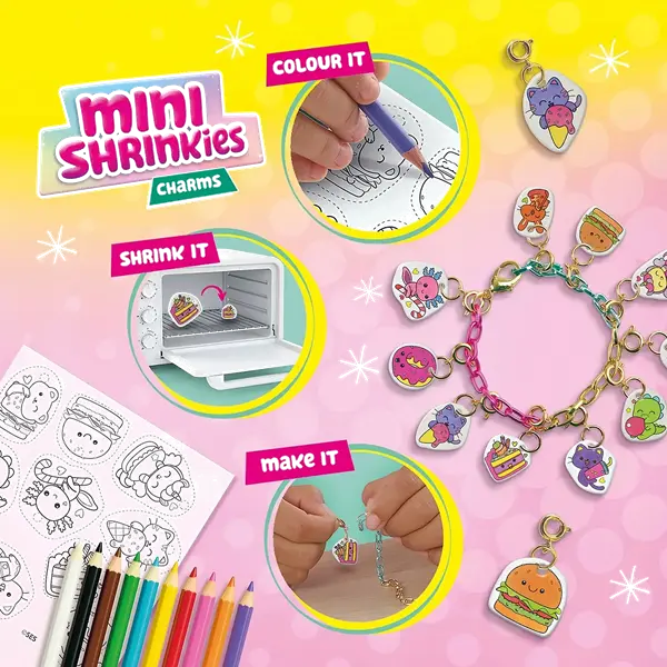 Mini Shrinkies zawieszki - Fast Foodies