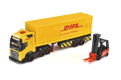 Ciężarówka + naczepa DHL ze światłem i dźwiękiem