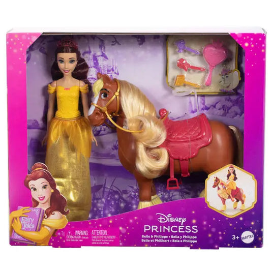 DISNEY Princess lalka+koń Philippe JBG01 /3