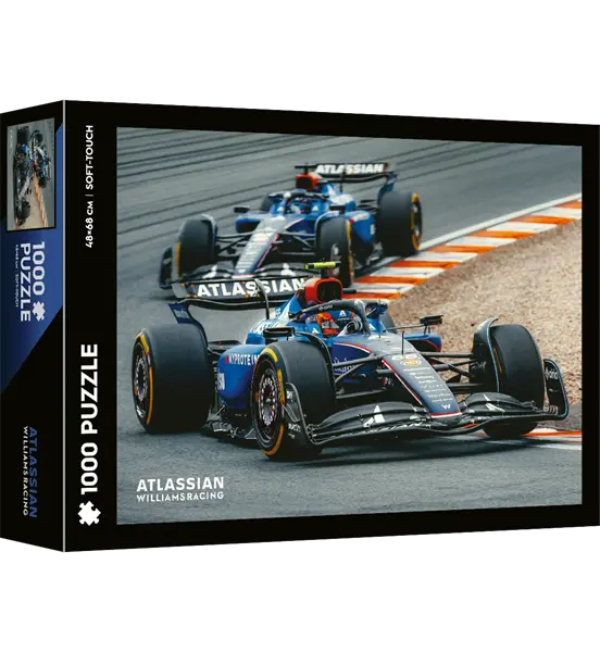 Puzzle 1000 el. soft touch, F1 Atlassian Williams Racing