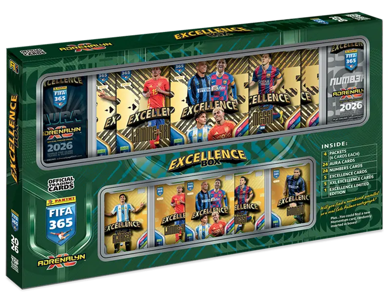Fifa Adrenalyn XL 2026 Excellence box