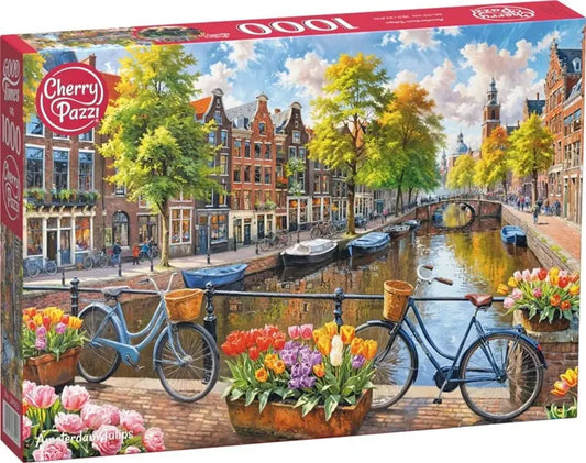 Puzzle 1000 Cherrypazzi Amsterdam Tulips