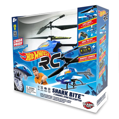 Hot wheels helikopter na radio shark bite