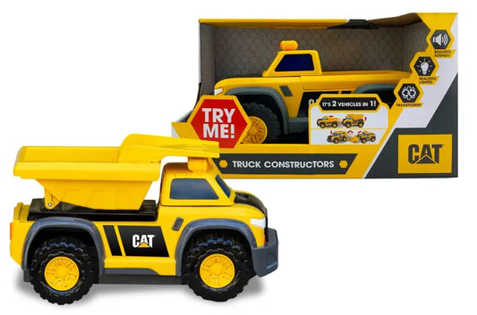 Cat 2w1 pojazd budowlany światło/dźwięk wywrotka
