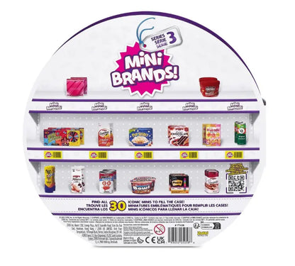 Mini Brands Etui kolekcjonerskie S3 + 5 figurek