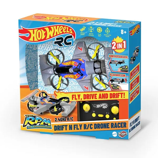 Hot Wheels, dron RC 2w1 fly and drive