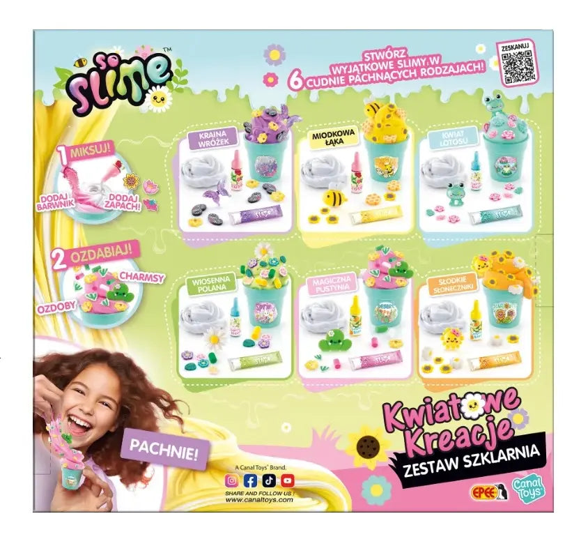 So Slime, Kwiatowe kreacje - zestaw szklarnia