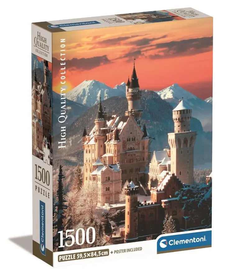Puzzle 1500 compact neuschwanstein