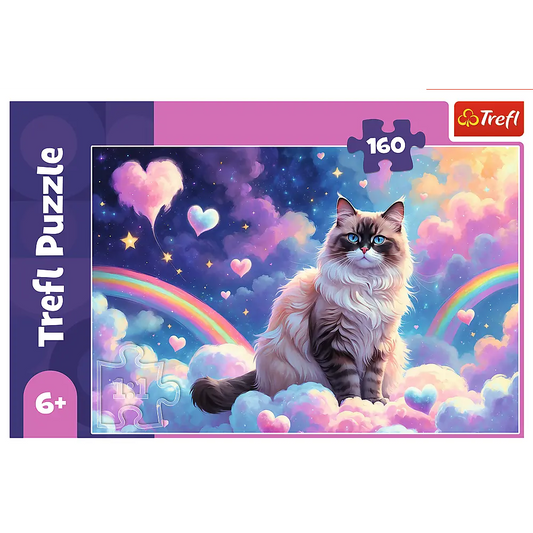 Puzzle 160 domowy kotek