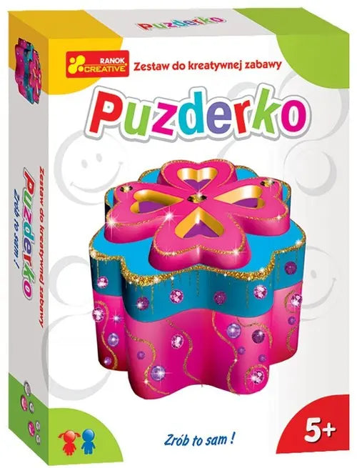 Zestaw do kreatywnej zabawy puzderko