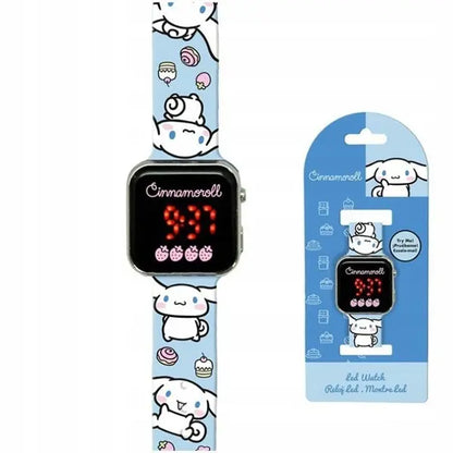 Zegarek LED Hello Kitty Cinnamoroll