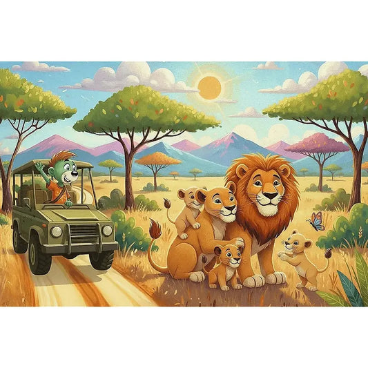 PUZZLE 100 InspiredByNature Lwy 16593