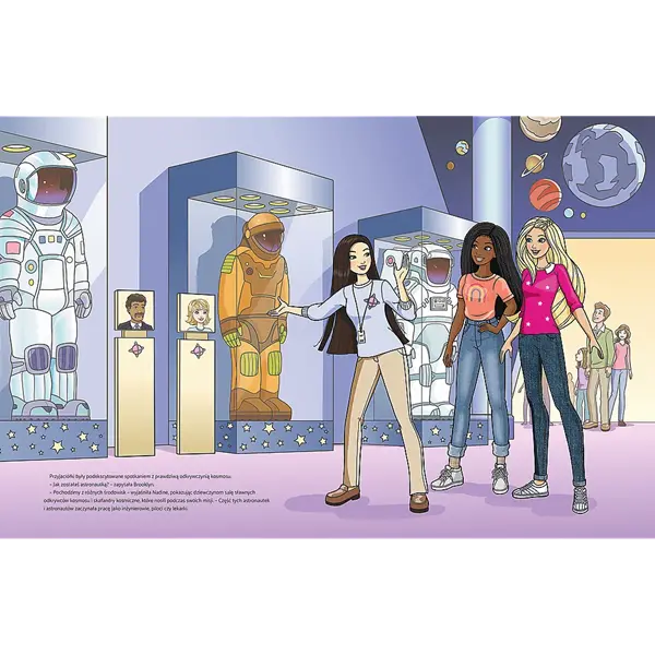 Książka Barbie, Możesz zostać astronautką