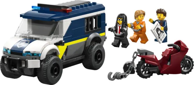 Lego City - Furgonetka policyjnego konwoju więziennego