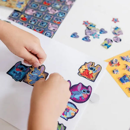 Super set naklejki Stitch, 8 arkuszy