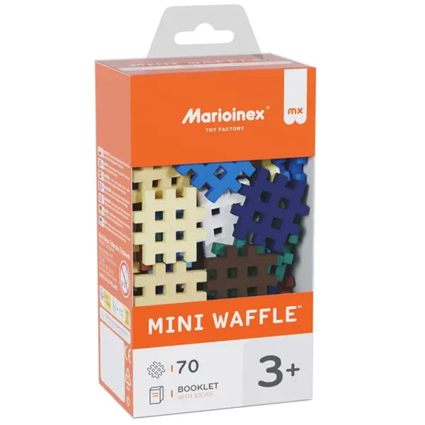 Klocki waffle mini 70szt wzór 4 09041