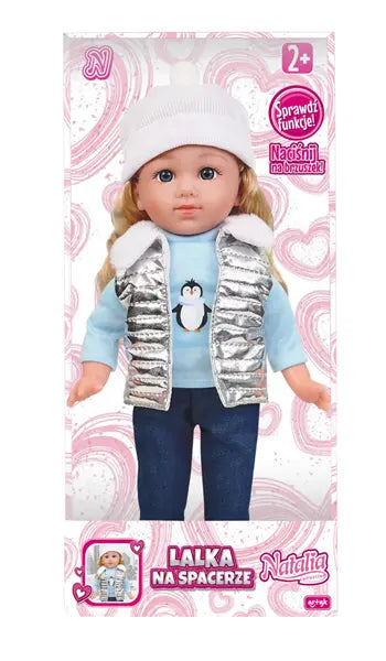 Natalia - Lalka 36cm w srebrnej kamizelce