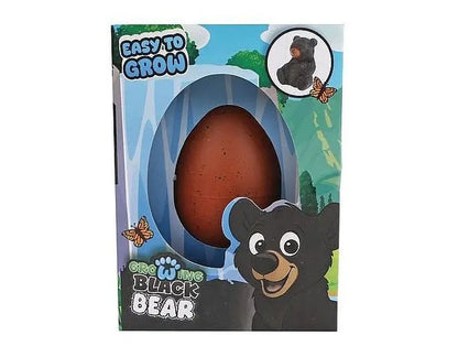 Jajo rosnące – niedźwiedź czarny 6cm