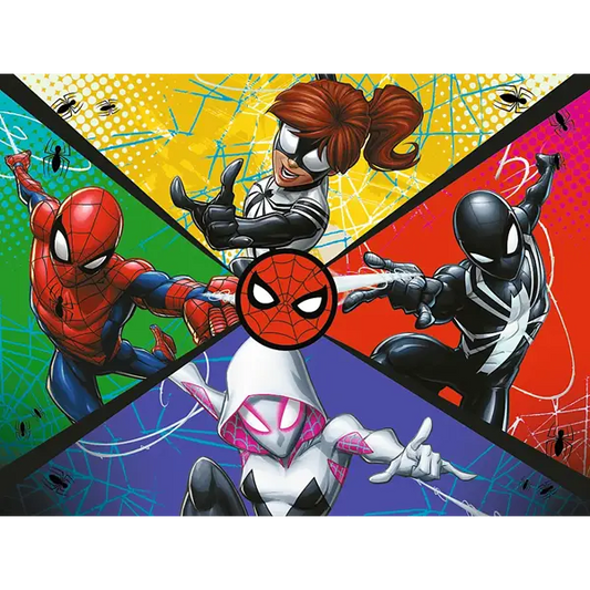 Puzzle Premium Plus Kids, Marvel 30 el. Pajęcza moc