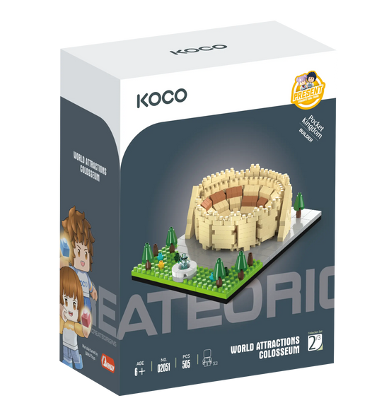 Klocki KOCO Koloseum 505 elementów