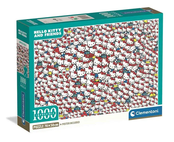 Puzzle 1000 Compact Impossible Hello Kitty