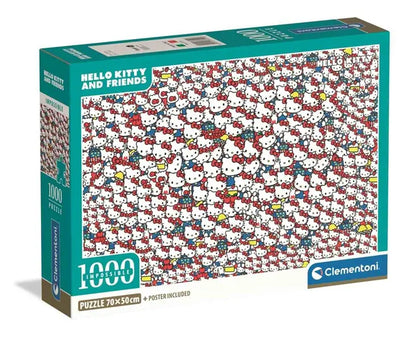 Puzzle 1000 Compact Impossible Hello Kitty